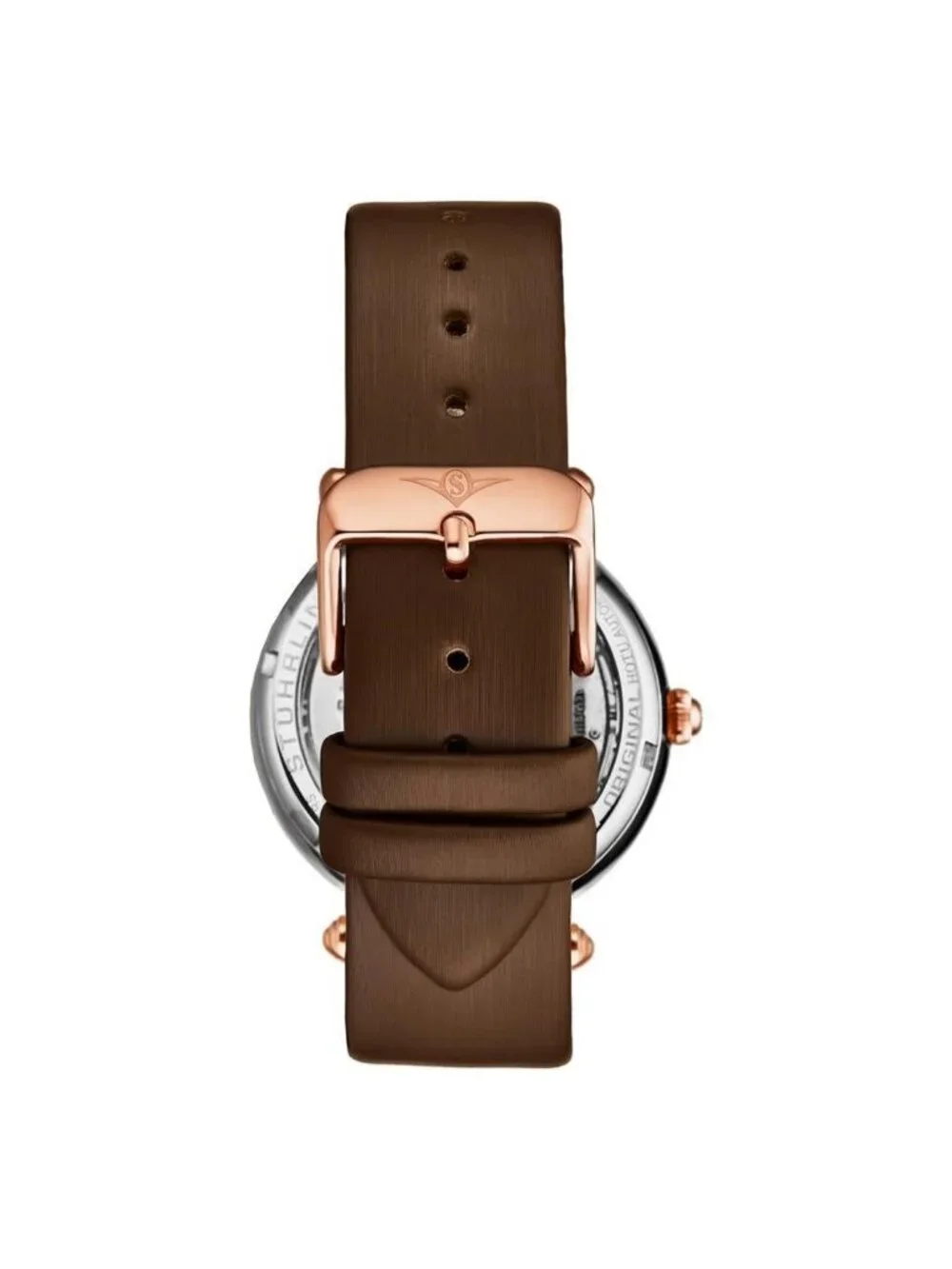 NWT Stuhrling Original Legacy Automatic Rose Gold Dial Ladies Watch